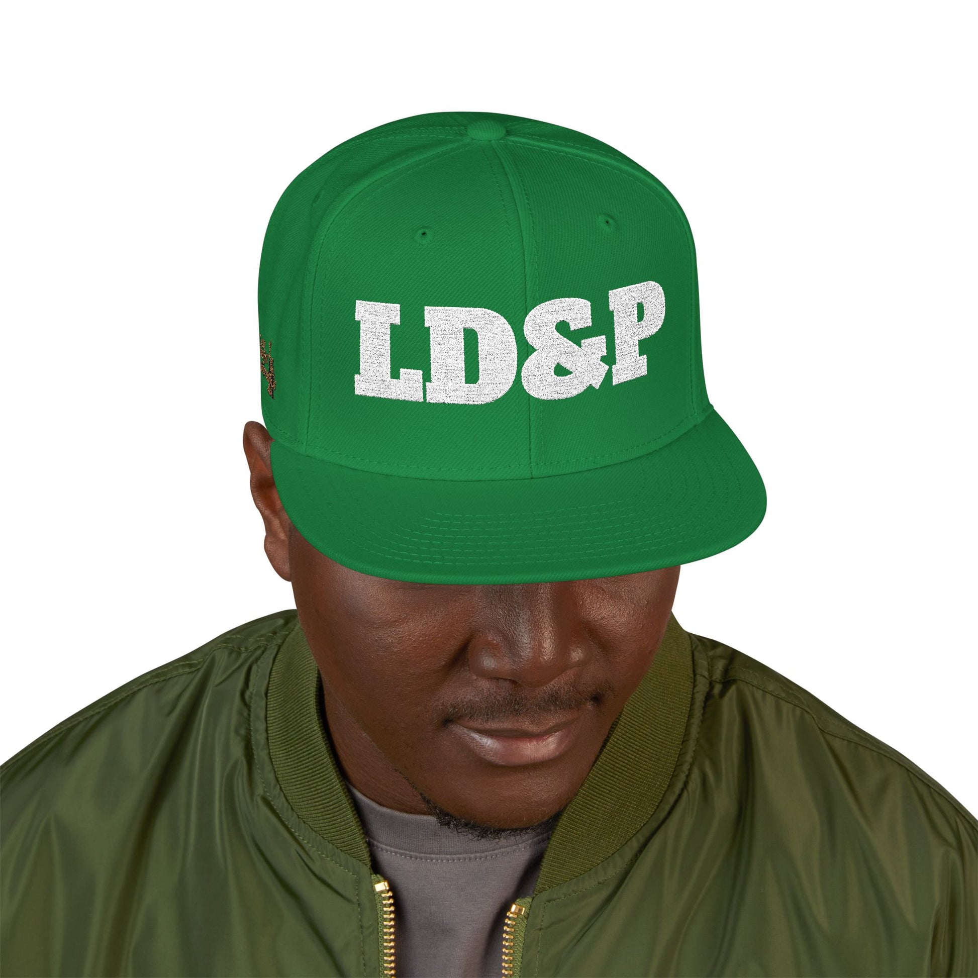 Embroidered Snapback Cap - LD&P Apparel Design 2