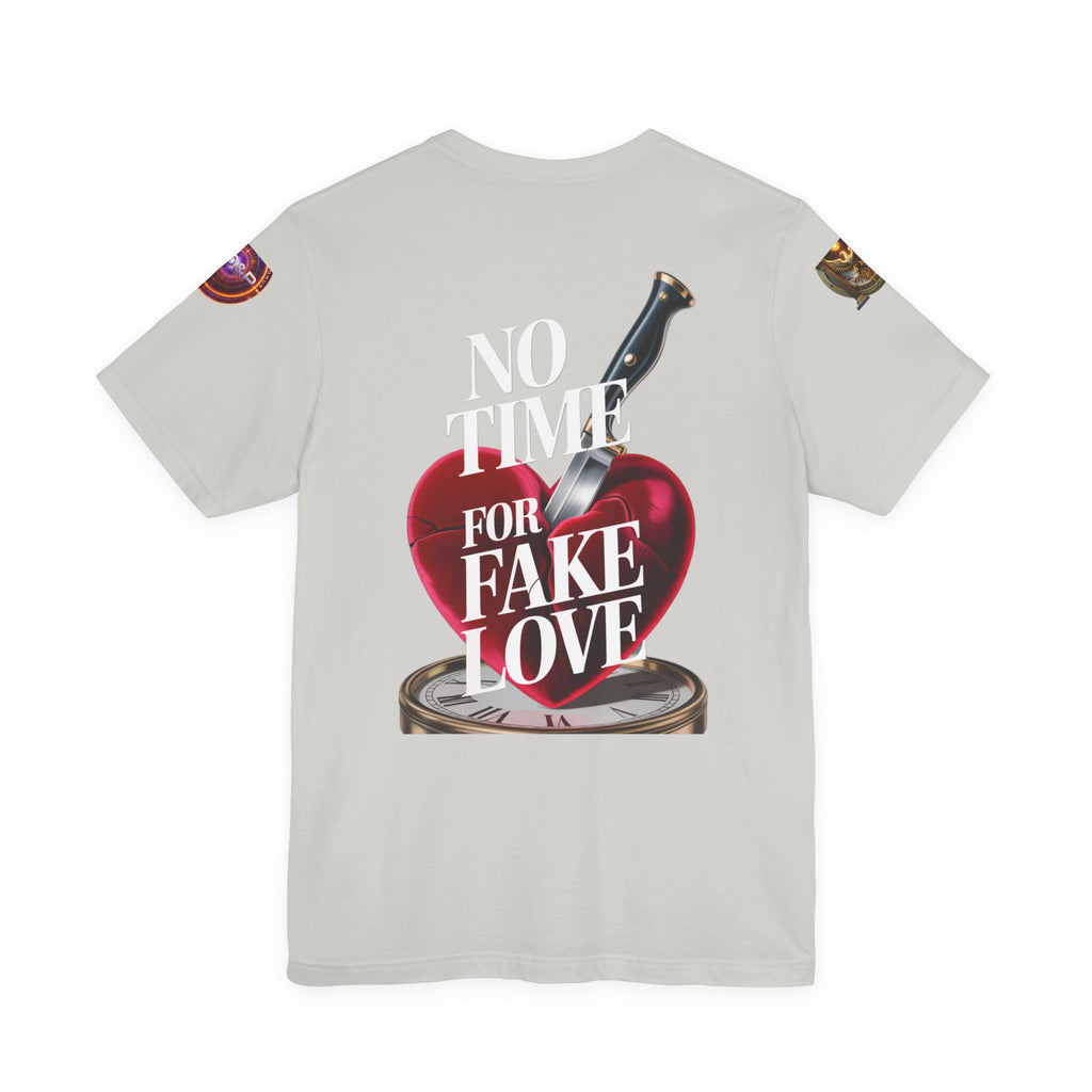 Short Sleeve Tee - No Fake Love Design