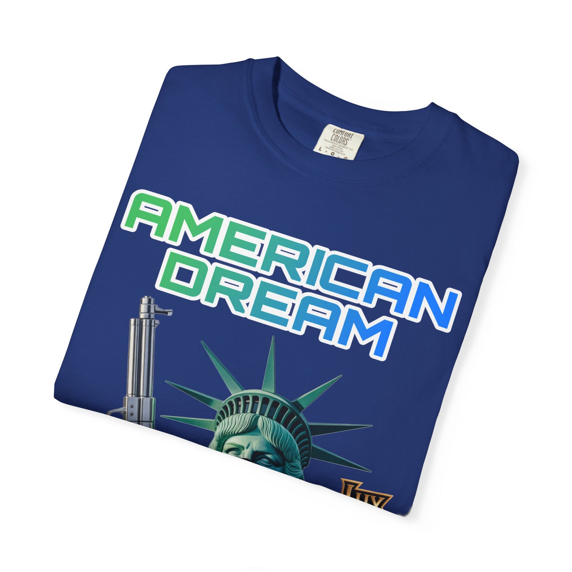 T-shirt American Dream or Nightmare Unisex Garment-Dyed