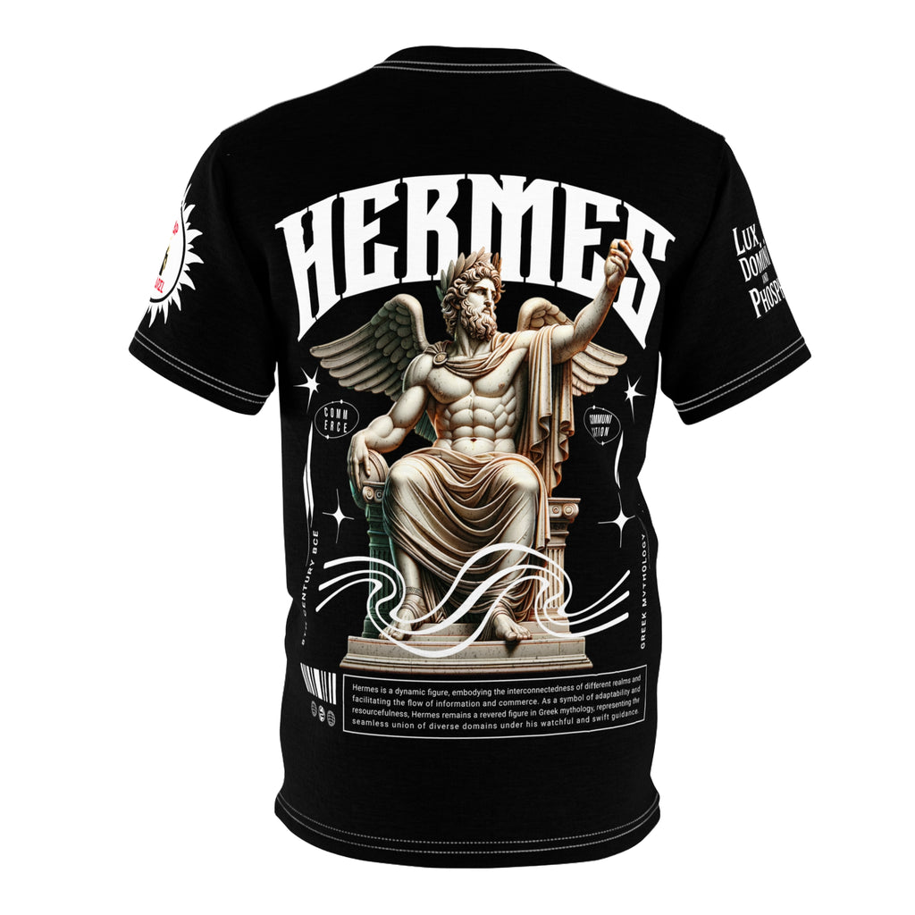 Hermes  Graphic Tee LD&P APPAREL DESIGN Black