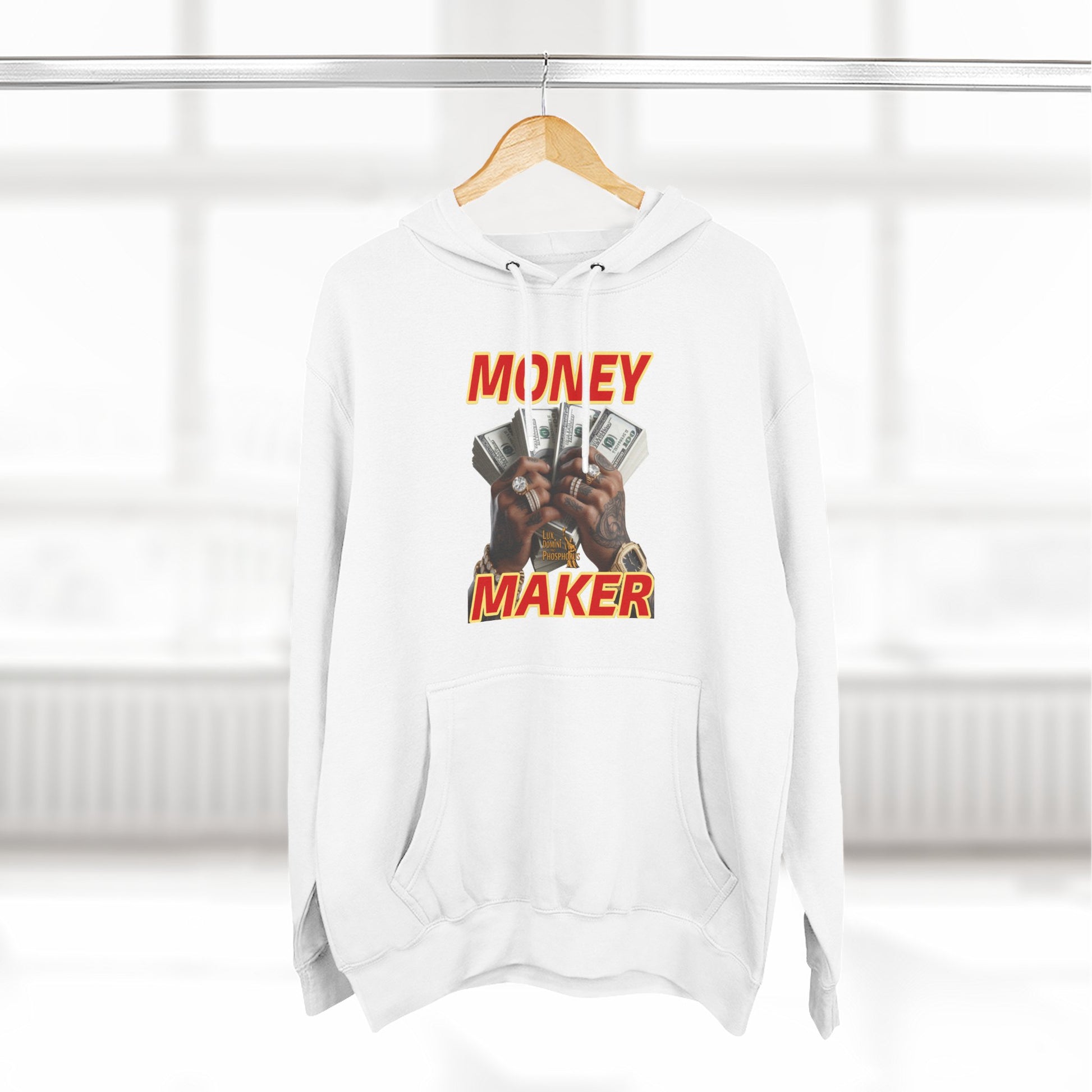 Fleece Hoodie - Money Maker Design