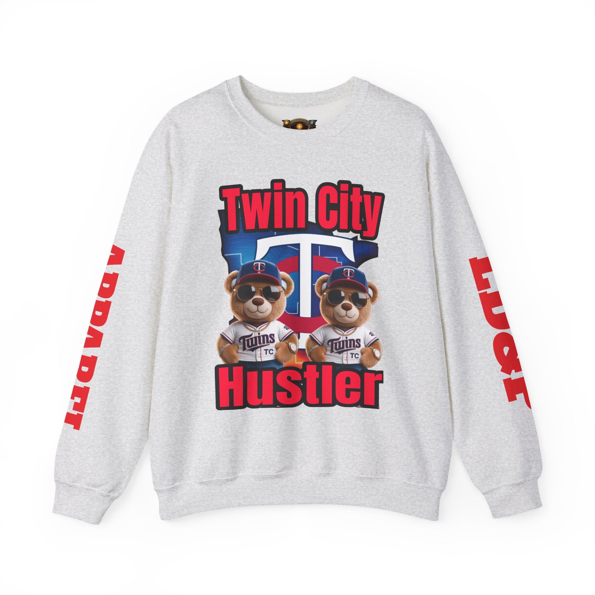 Crewneck Sweatshirt Twin City Hustler LD&P Apparel Design