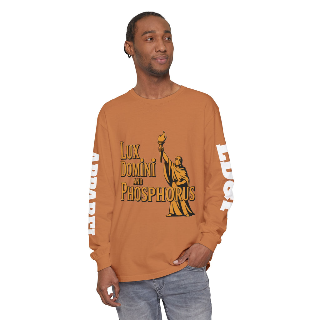 Long Sleeve T-Shirt Lux Domini and Phosphorus LD&P Apparel Design