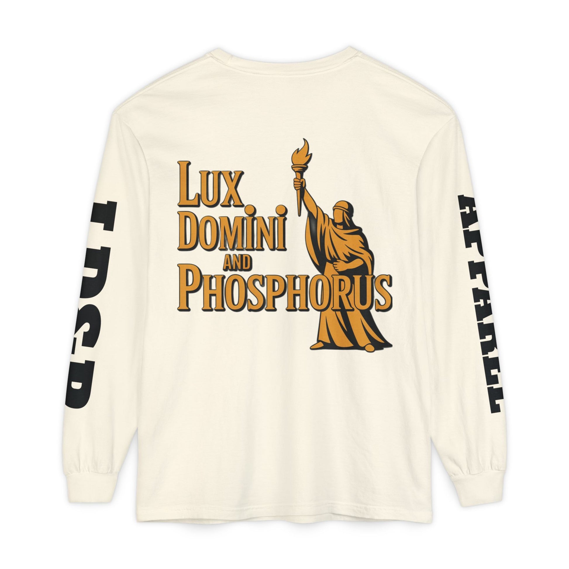 Long Sleeve T-Shirt Lux Domini and Phosphorus LD&P Apparel Design