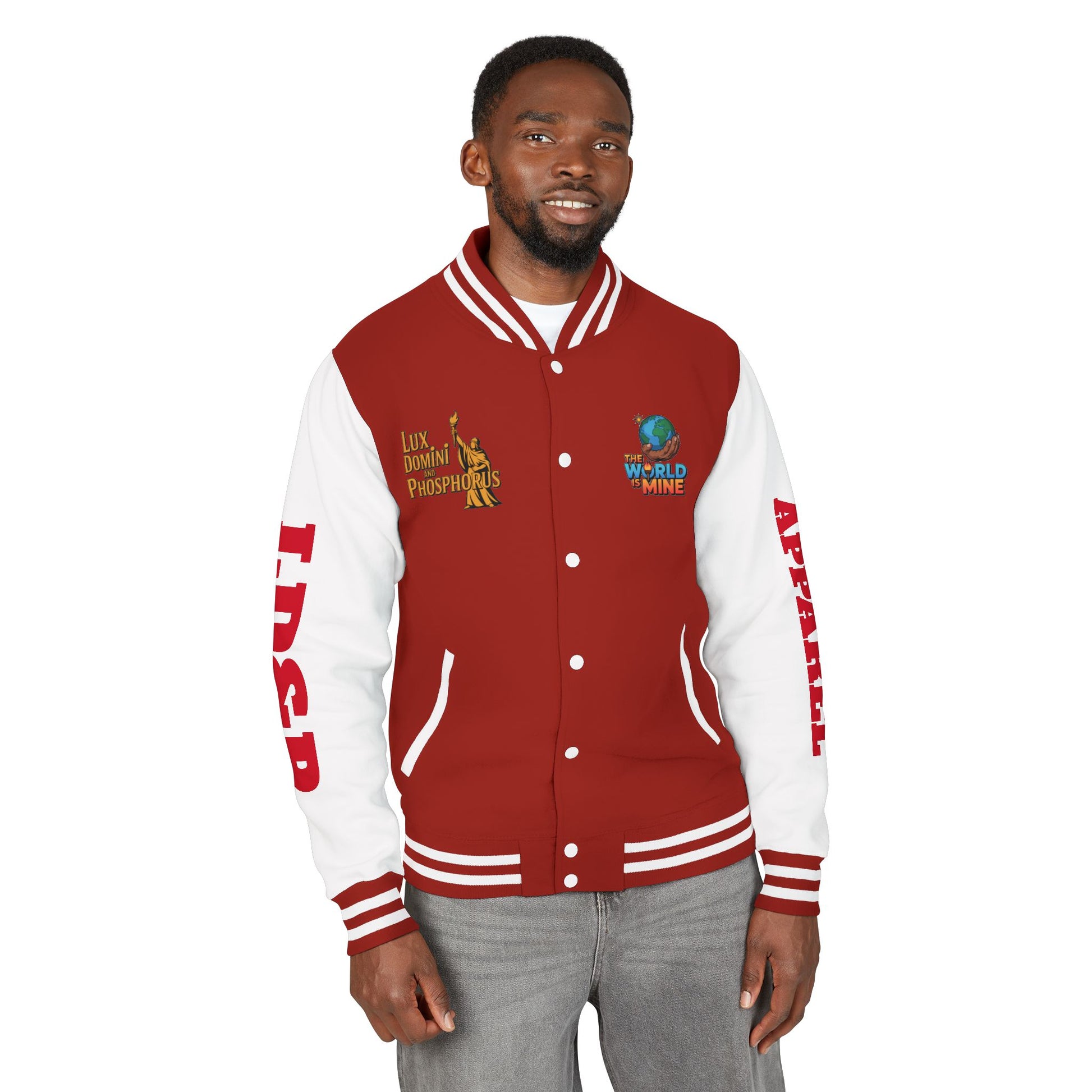 Letterman Jacket - The World is Mine LD&P APPAREL Design