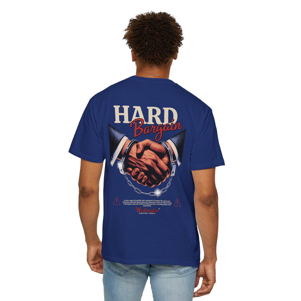 Garment-Dyed T-shirt Hard Bargain Graphic Tee