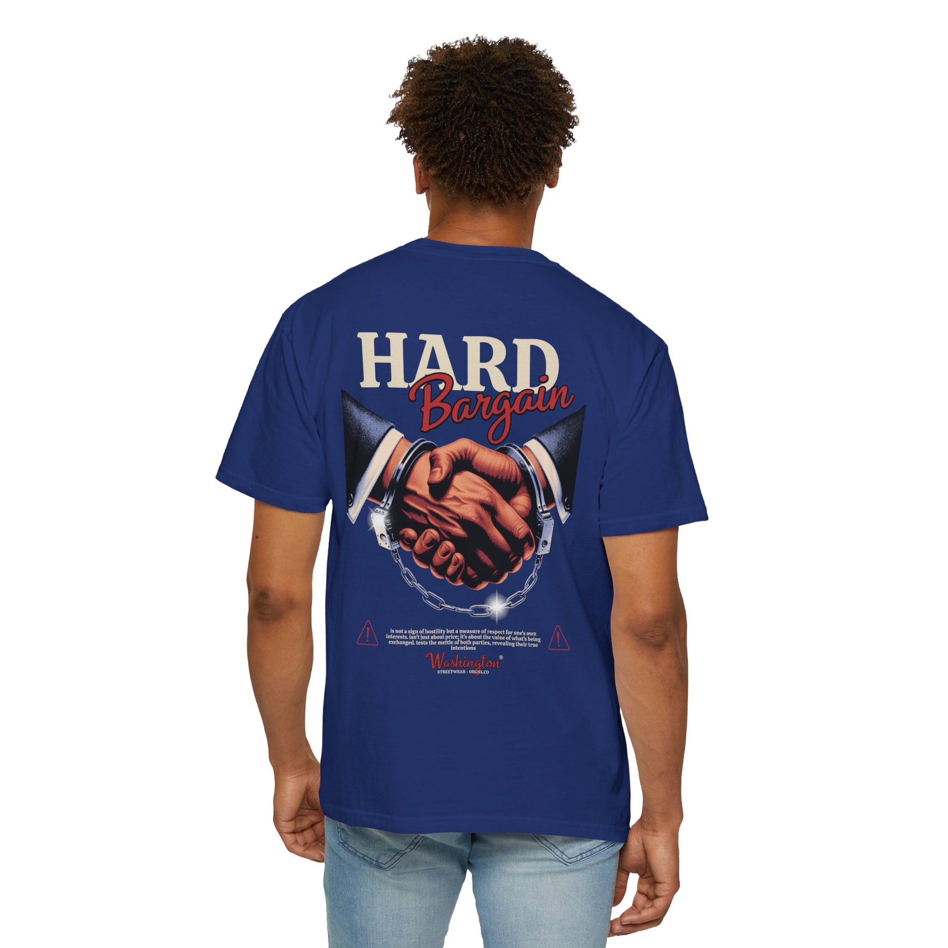 Garment-Dyed T-shirt Hard Bargain Graphic Tee