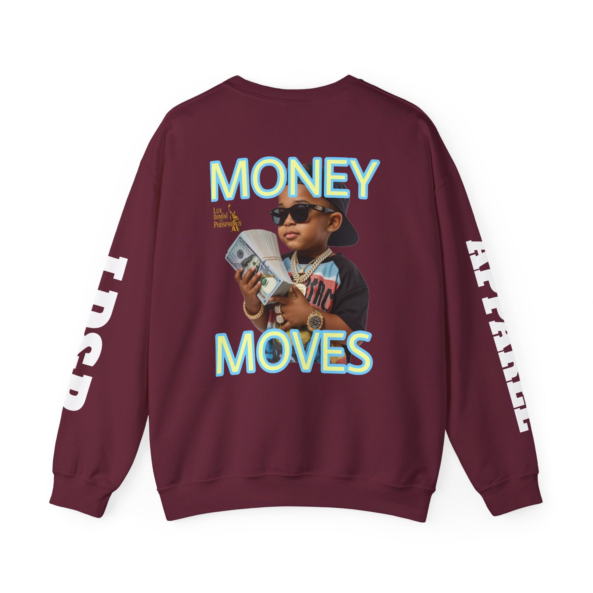 Money Moves Unisex Sweatshirt - LD&P APPAREL