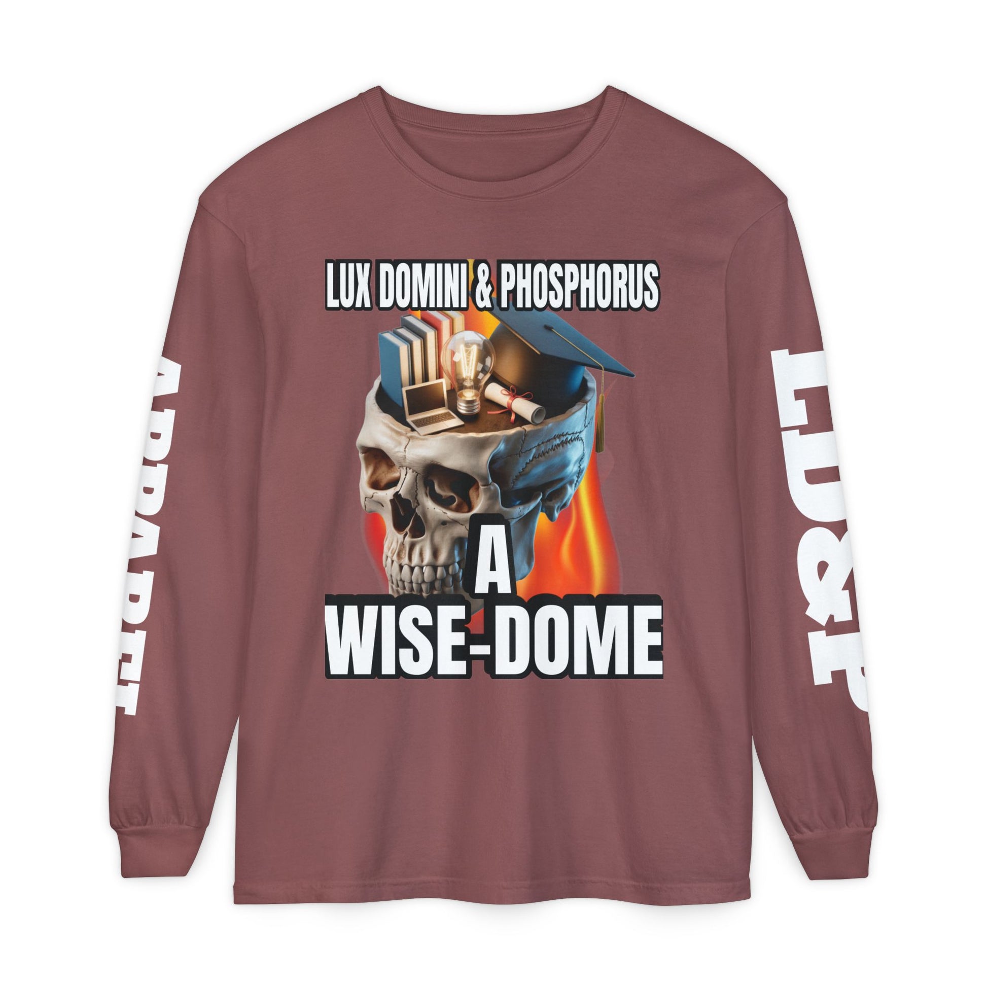 'A Wise-Dome' LD&P APPAREL Long Sleeve Tee