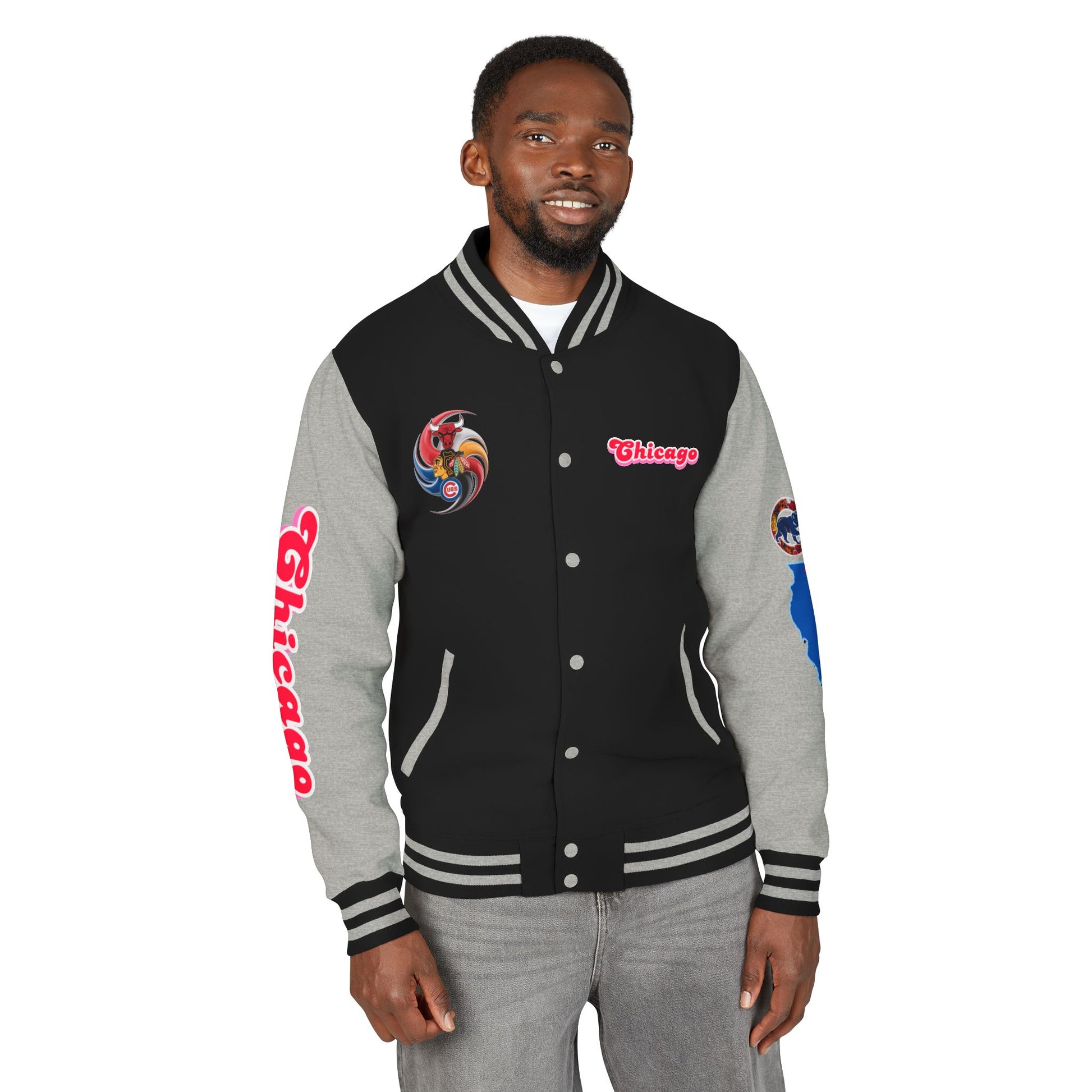 Letterman Jacket Chicago Design