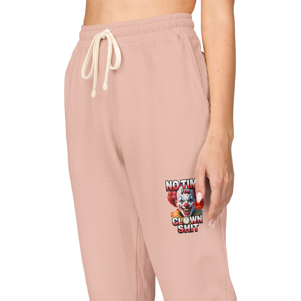Graphic Sweatpants — 'No Time For Clown Shit Joggers