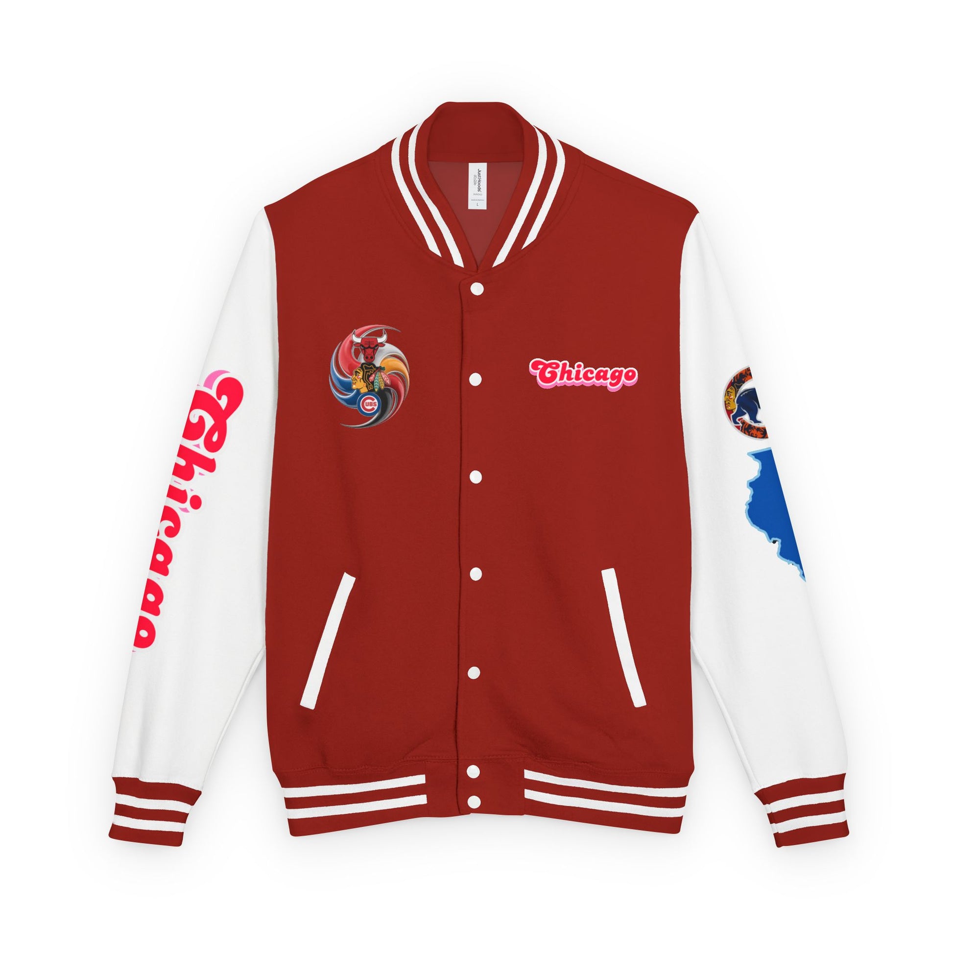 Letterman Jacket Chicago Design