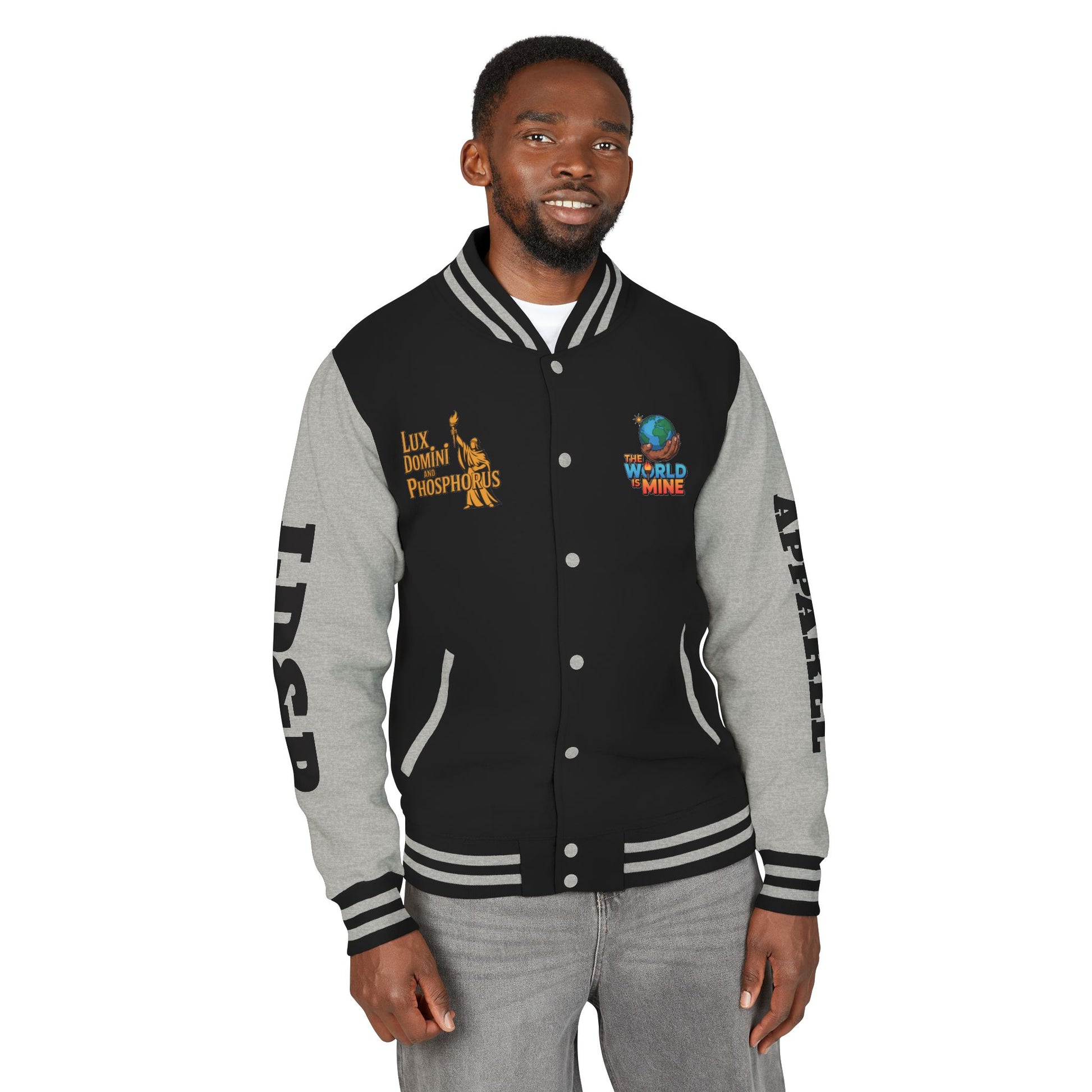 Letterman Jacket - The World is Mine LD&P APPAREL Design