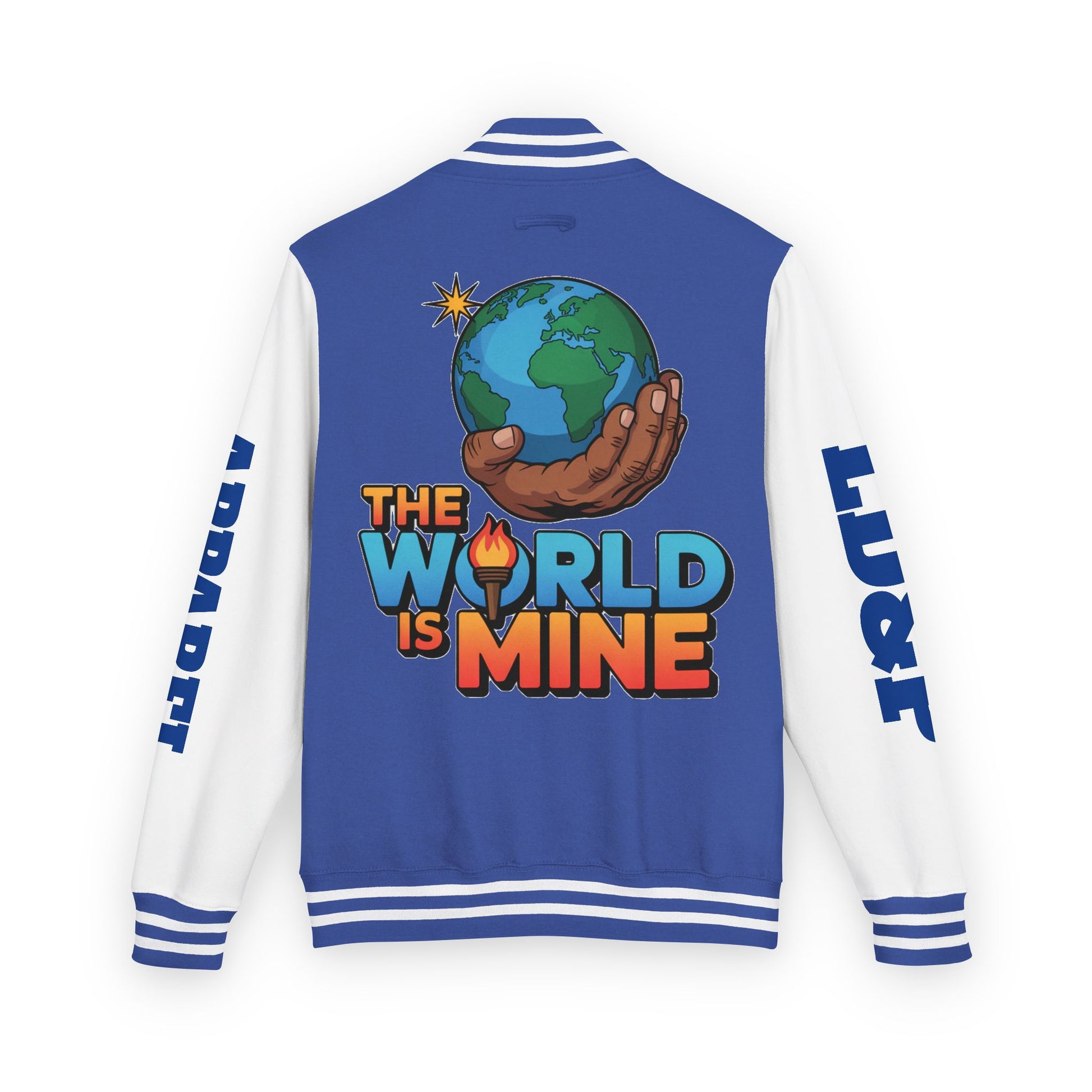 Letterman Jacket - The World is Mine LD&P APPAREL Design