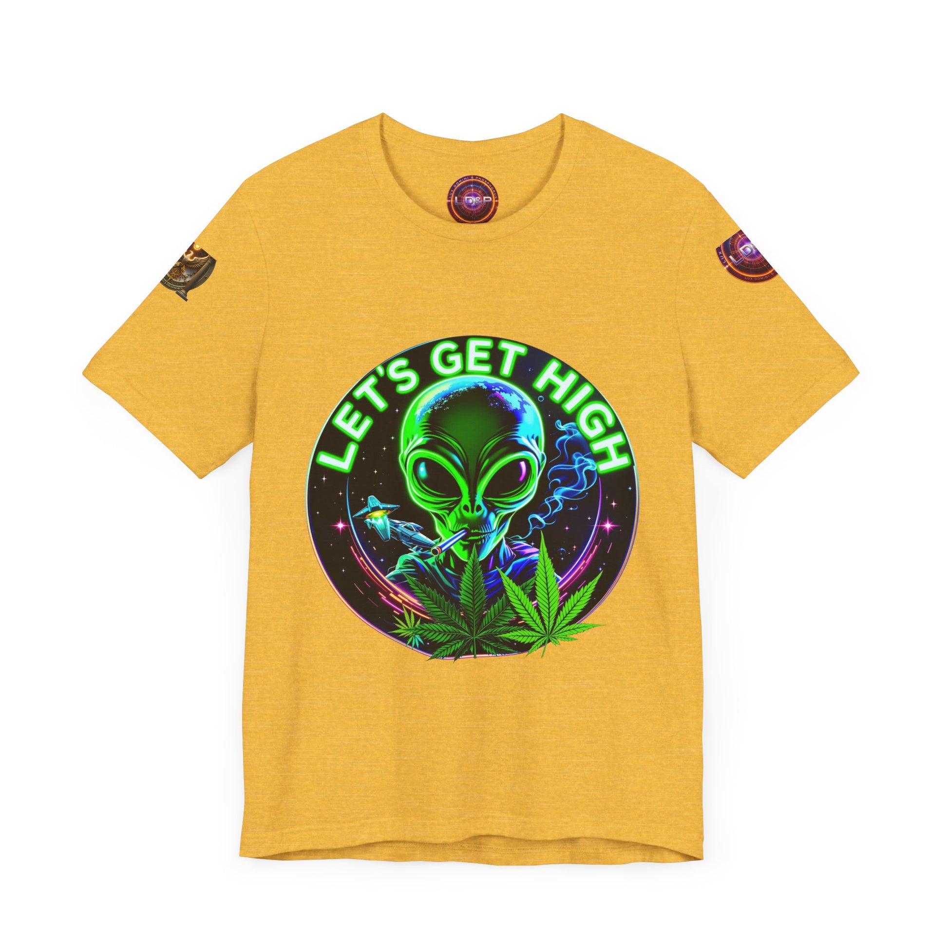 LD&P Apparel Designs Alien lets get high