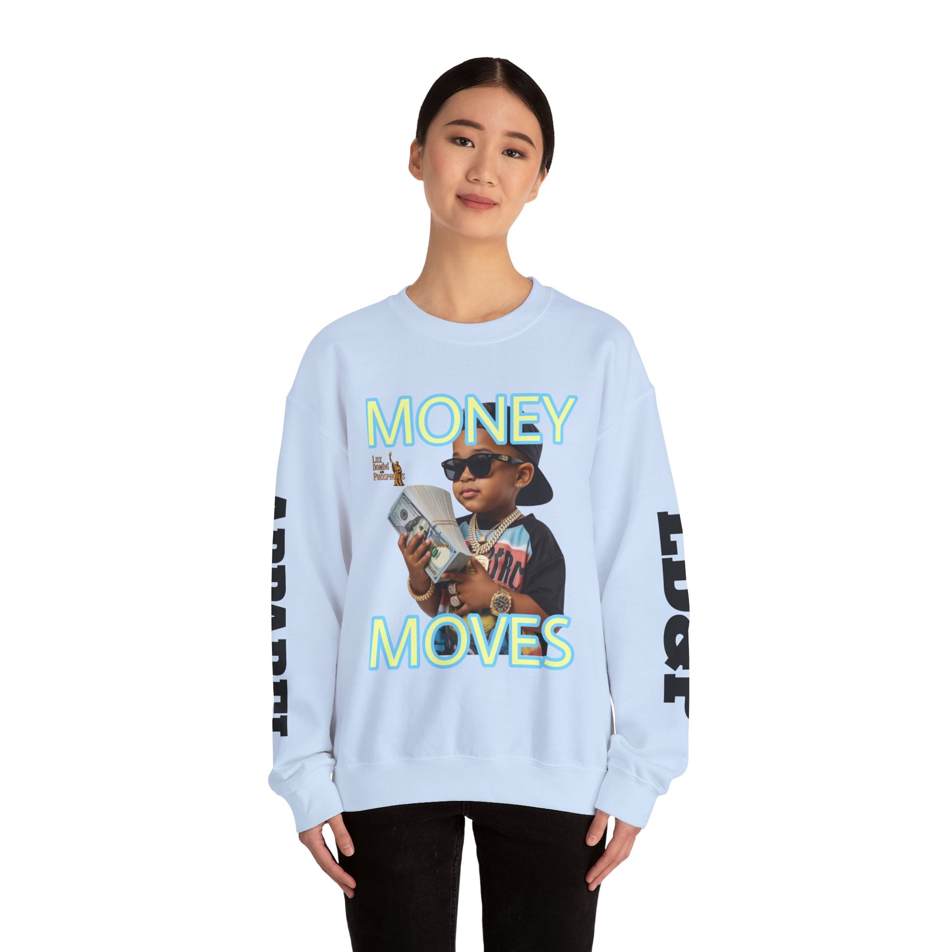 Money Moves Unisex Sweatshirt - LD&P APPAREL