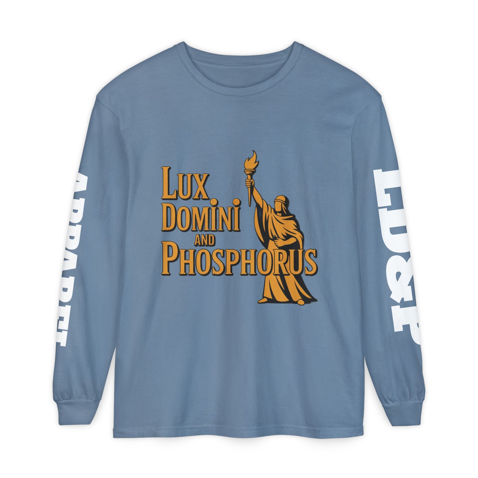 Long Sleeve T-Shirt Lux Domini and Phosphorus LD&P Apparel Design