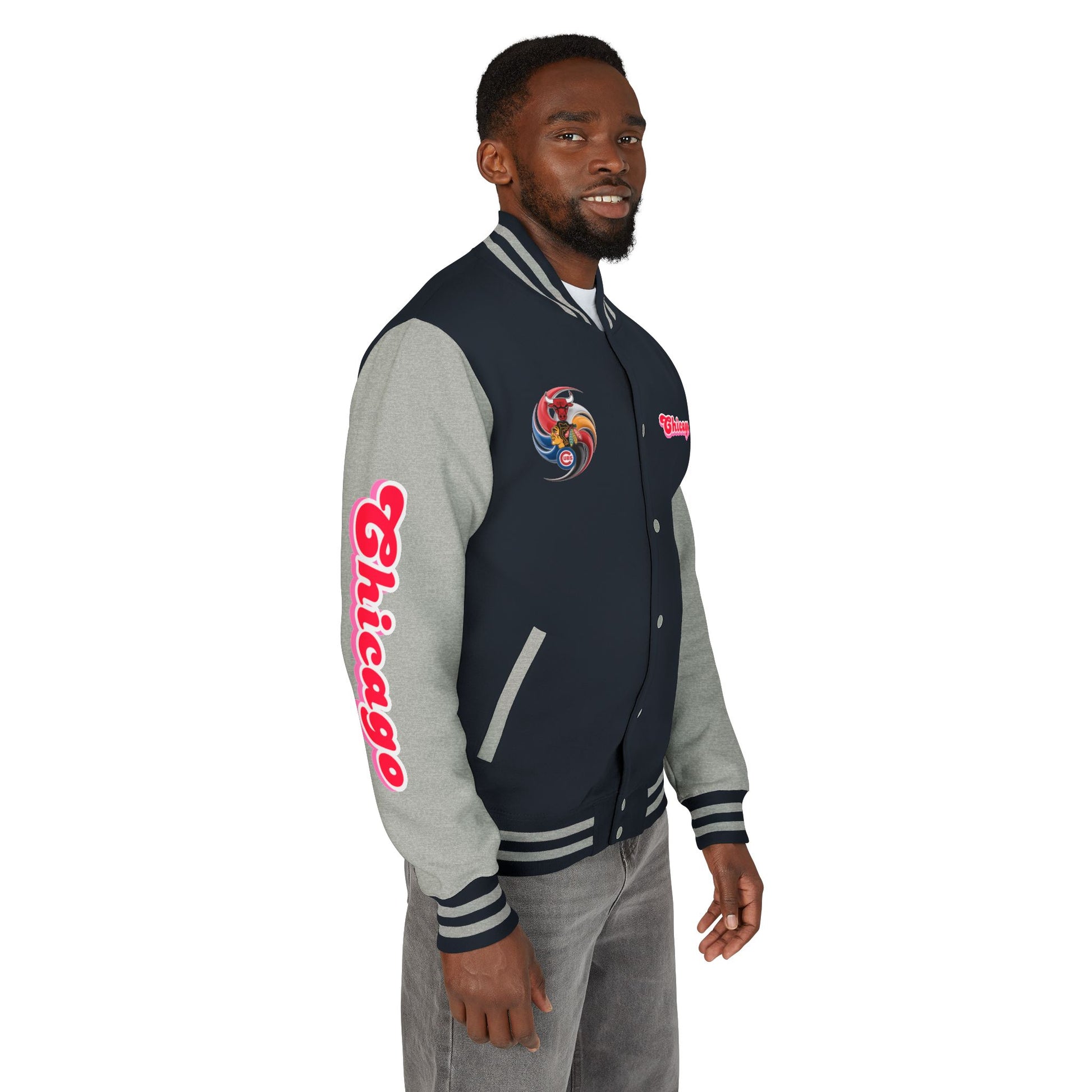 Letterman Jacket Chicago Design