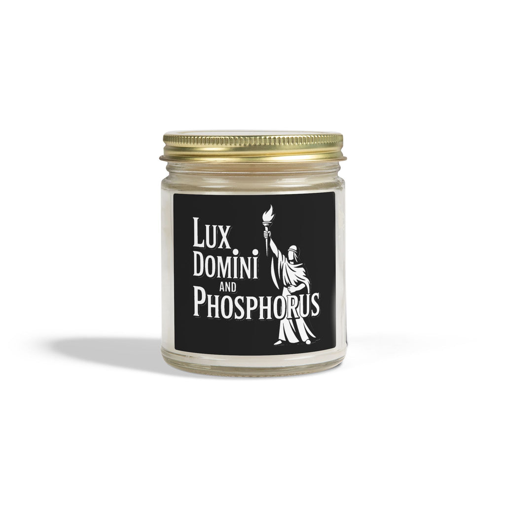 Lux Domini & Phosphorus Coconut Apricot Scented Candle (4oz & 9oz)