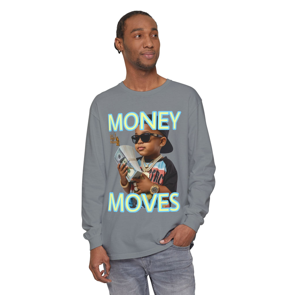 Long Sleeve T-Shirt - Money Moves LD&P APPAREL