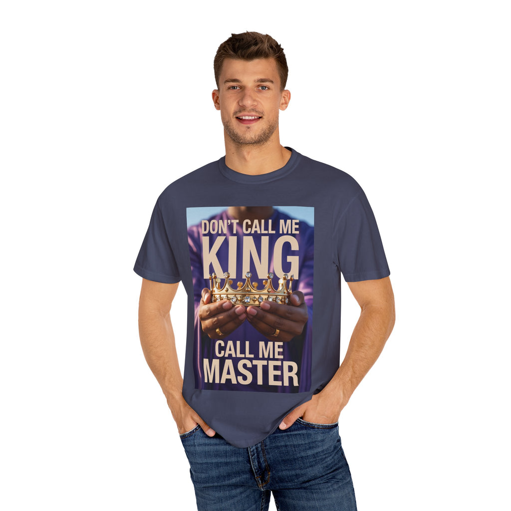 Unisex T-shirt Call Me Master Design