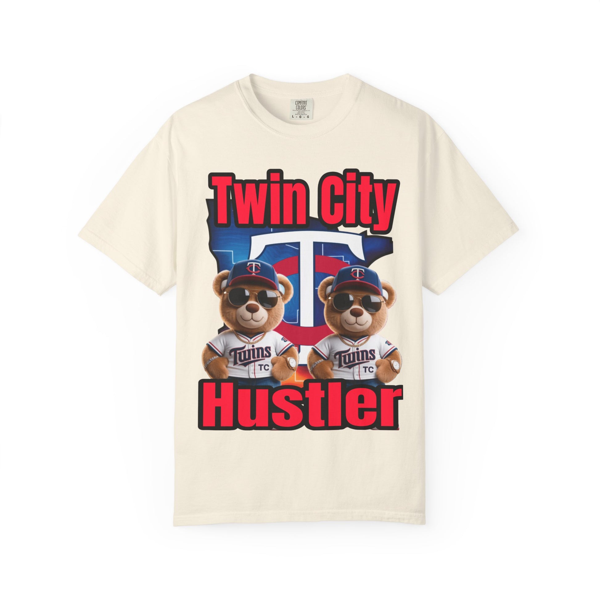 Hustler Garment-Dyed T-shirt - Twin City LD&P Apparel Design