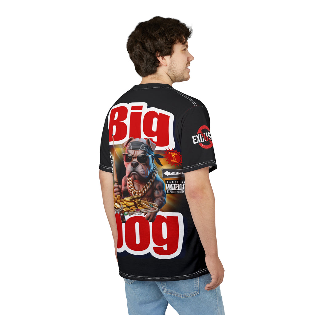 Big Dog Graphic Tee LD&P APPAREL Black
