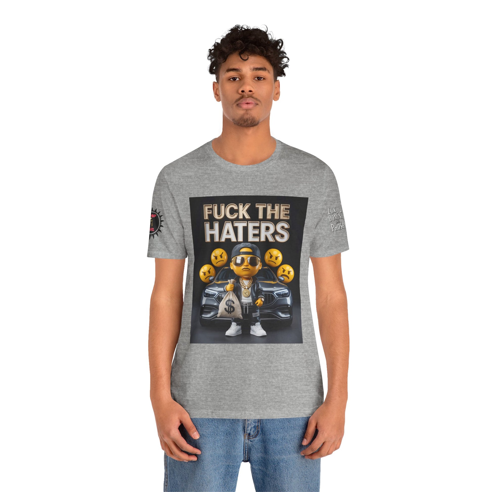 Fuck the Haters Unisex Tee - Bold Graphic Motivational Shirt