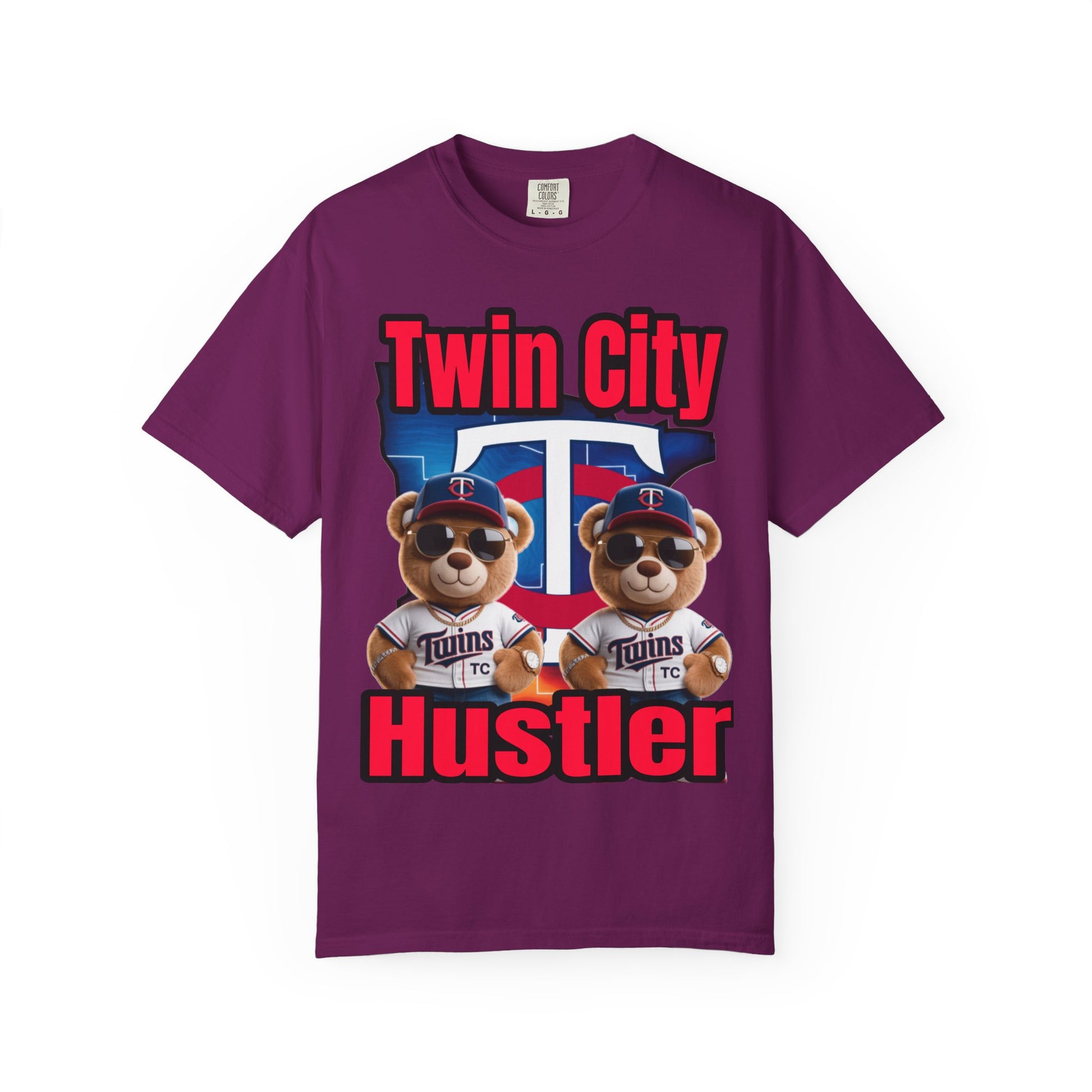 Hustler Garment-Dyed T-shirt - Twin City LD&P Apparel Design