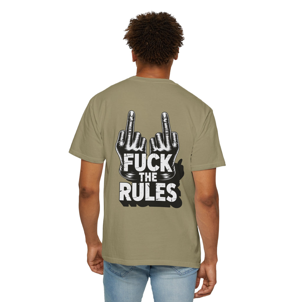 Trust Nothing Unisex T-shirt - Skip The Rules Typography Tee