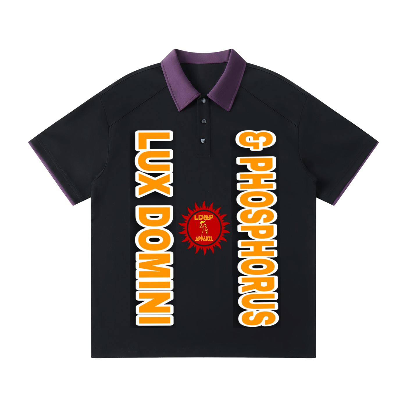 LD&P APPAREL  Raglan Polo Shirt