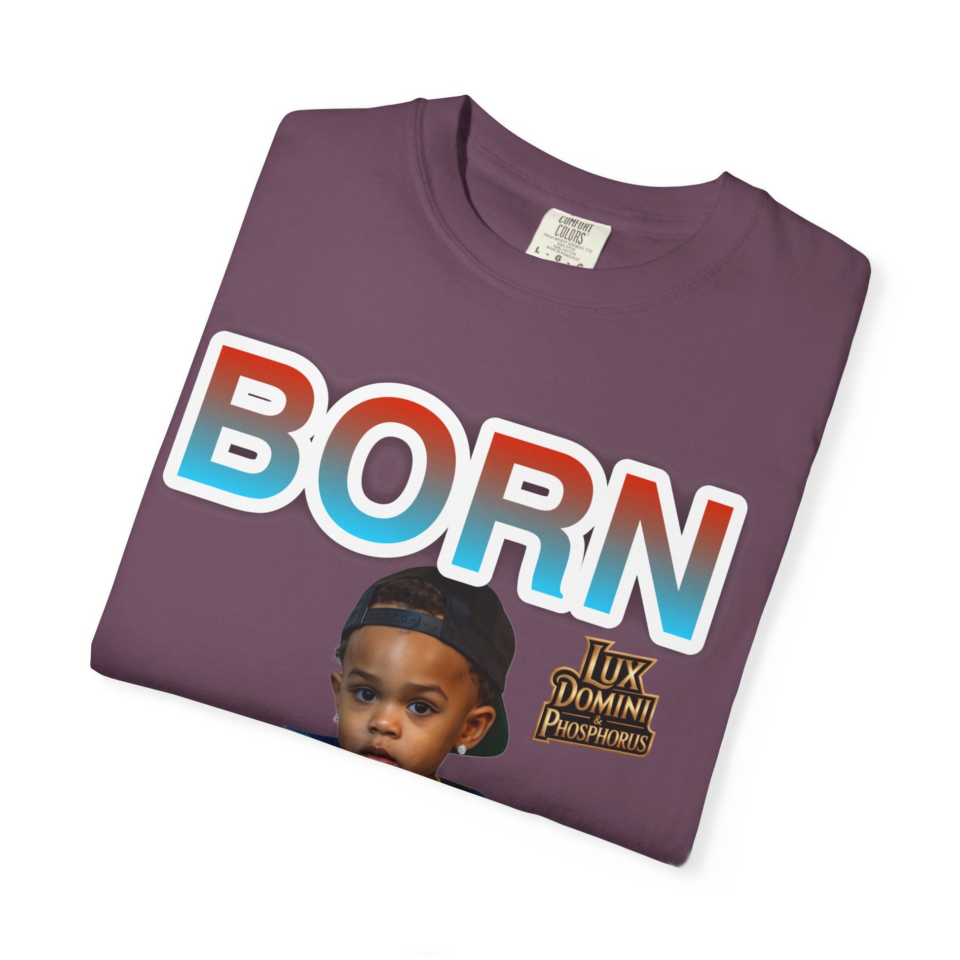 Garment-Dyed T-shirt BORN HUSTLER LD&P APPAREL