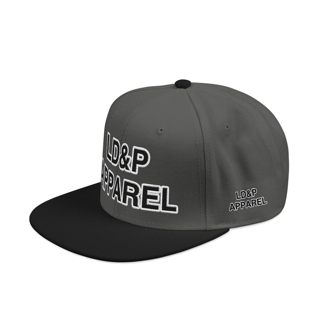 Embroidered Snapback Cap - LD&P Apparel Design
