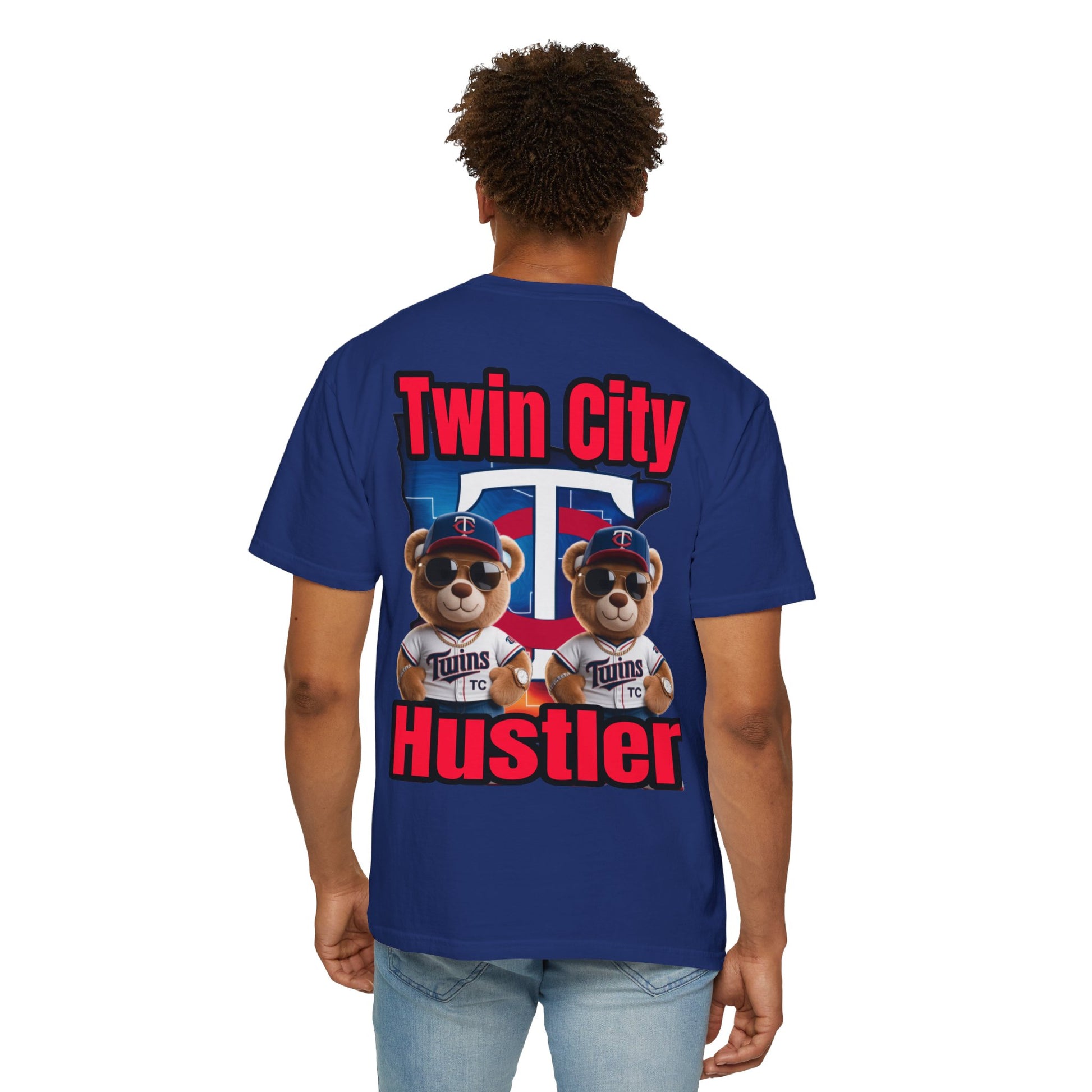 Hustler Garment-Dyed T-shirt - Twin City LD&P Apparel Design