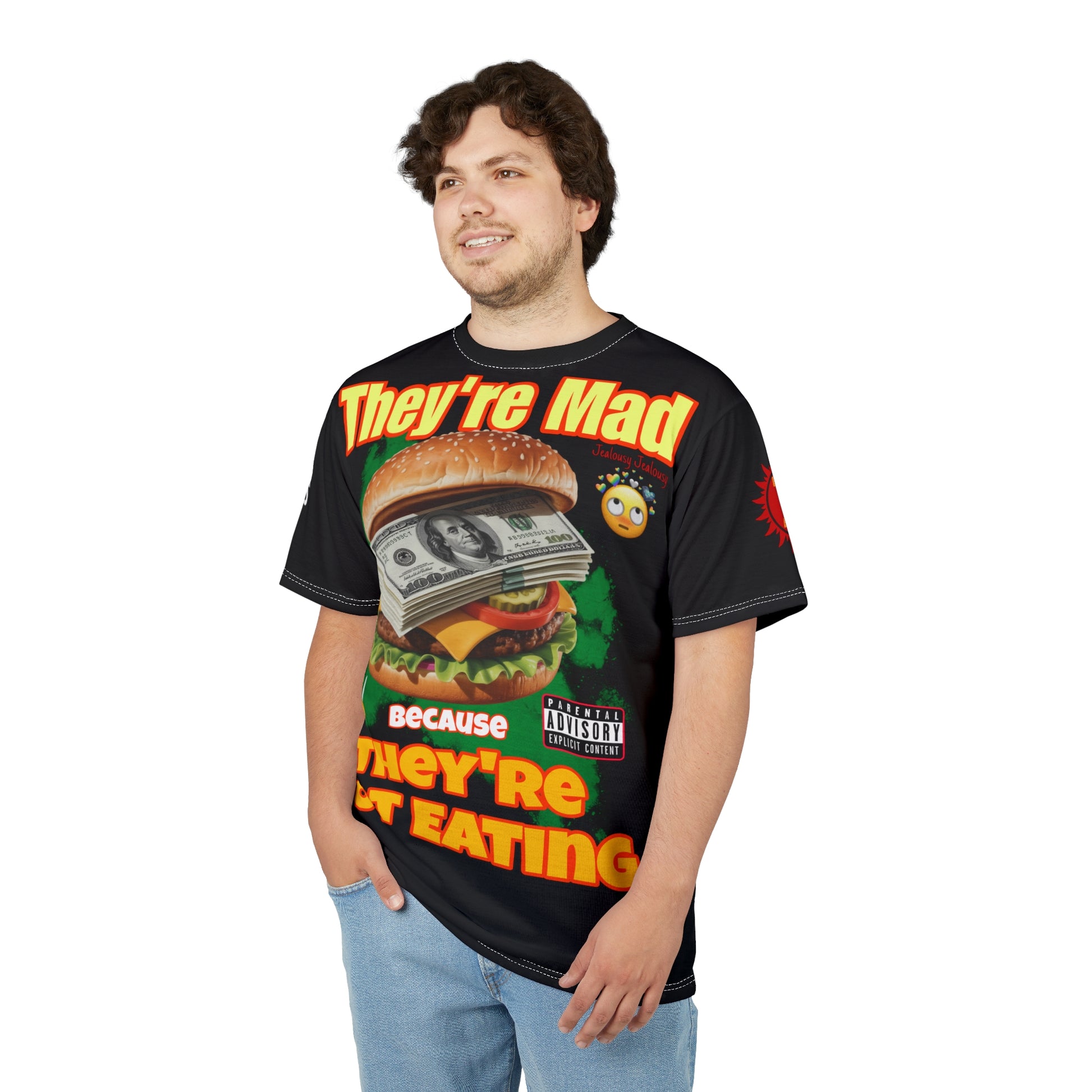 They're Mad Because They're Not Eating LD&P APPAREL Graphic Tee BLACK