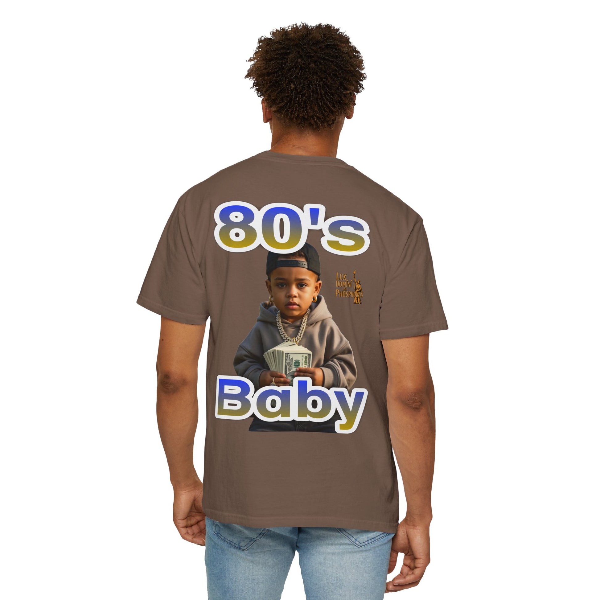 80s Baby Unisex Garment-Dyed T-shirt - LD&P APPAREL