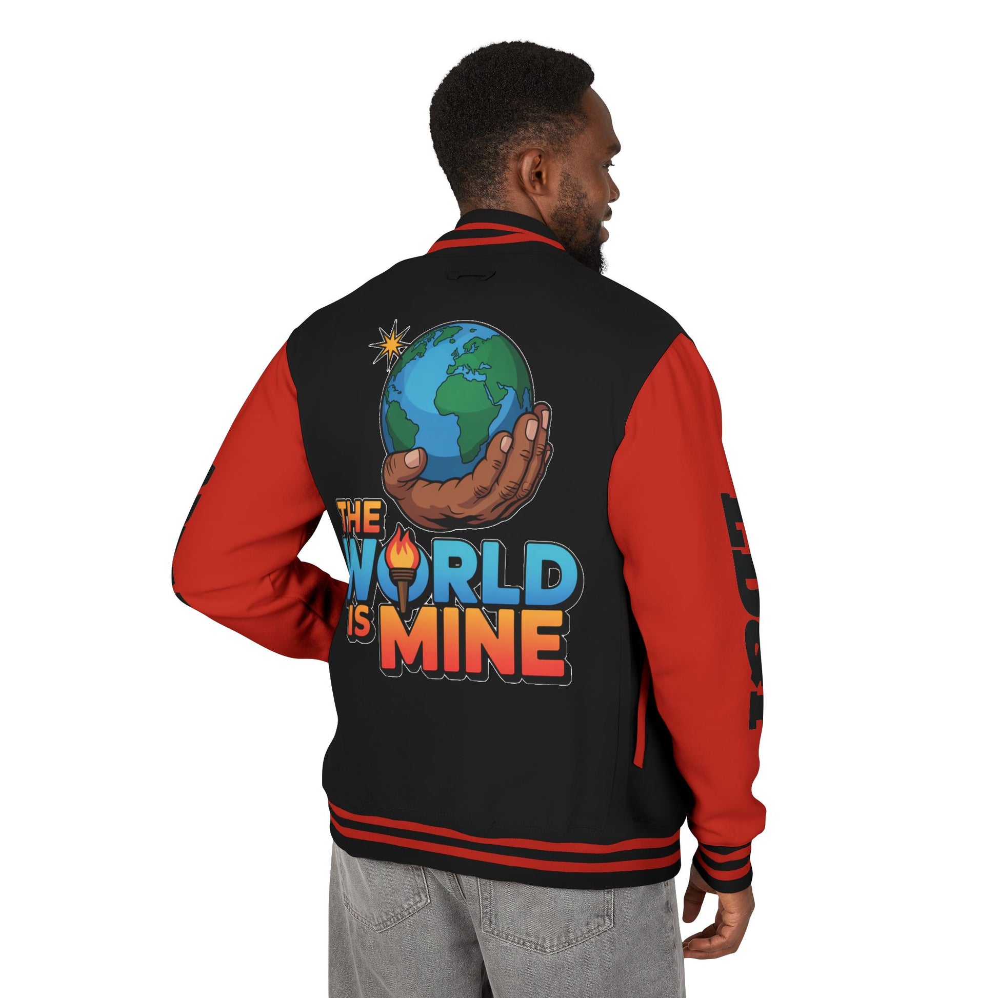Letterman Jacket - The World is Mine LD&P APPAREL Design