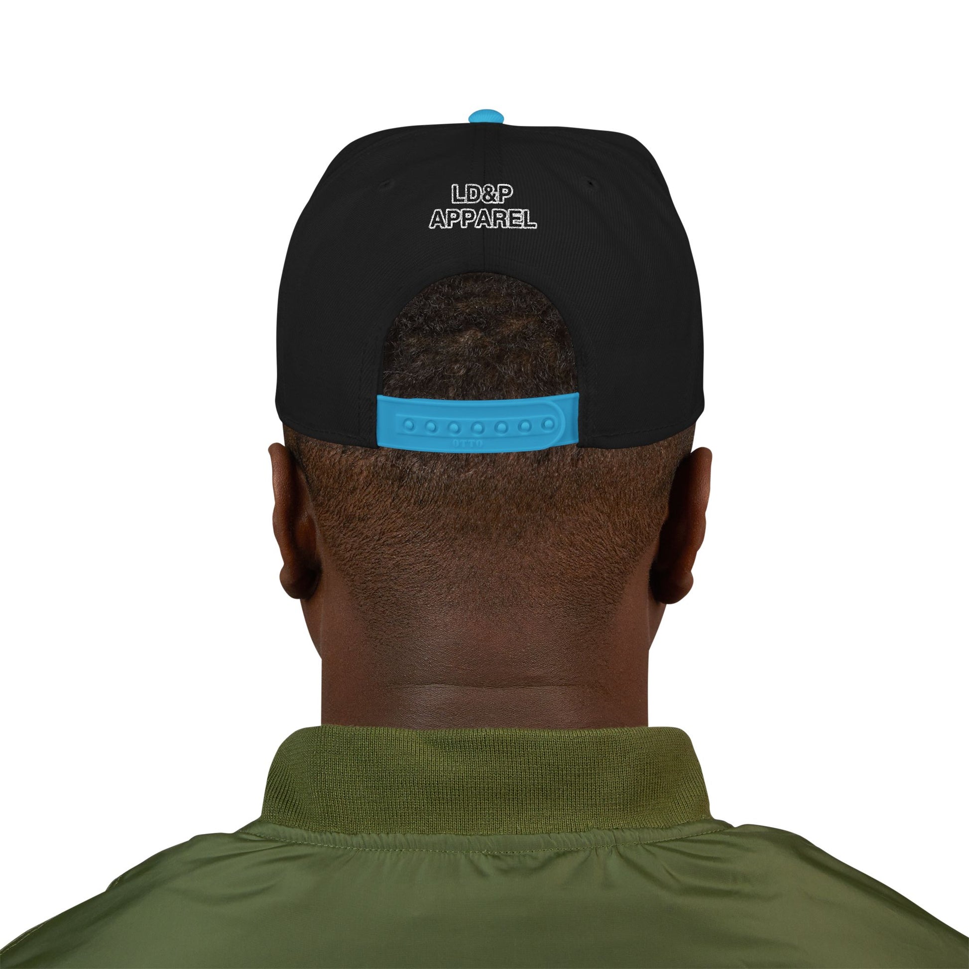 Embroidered Snapback Cap - LD&P Apparel Design