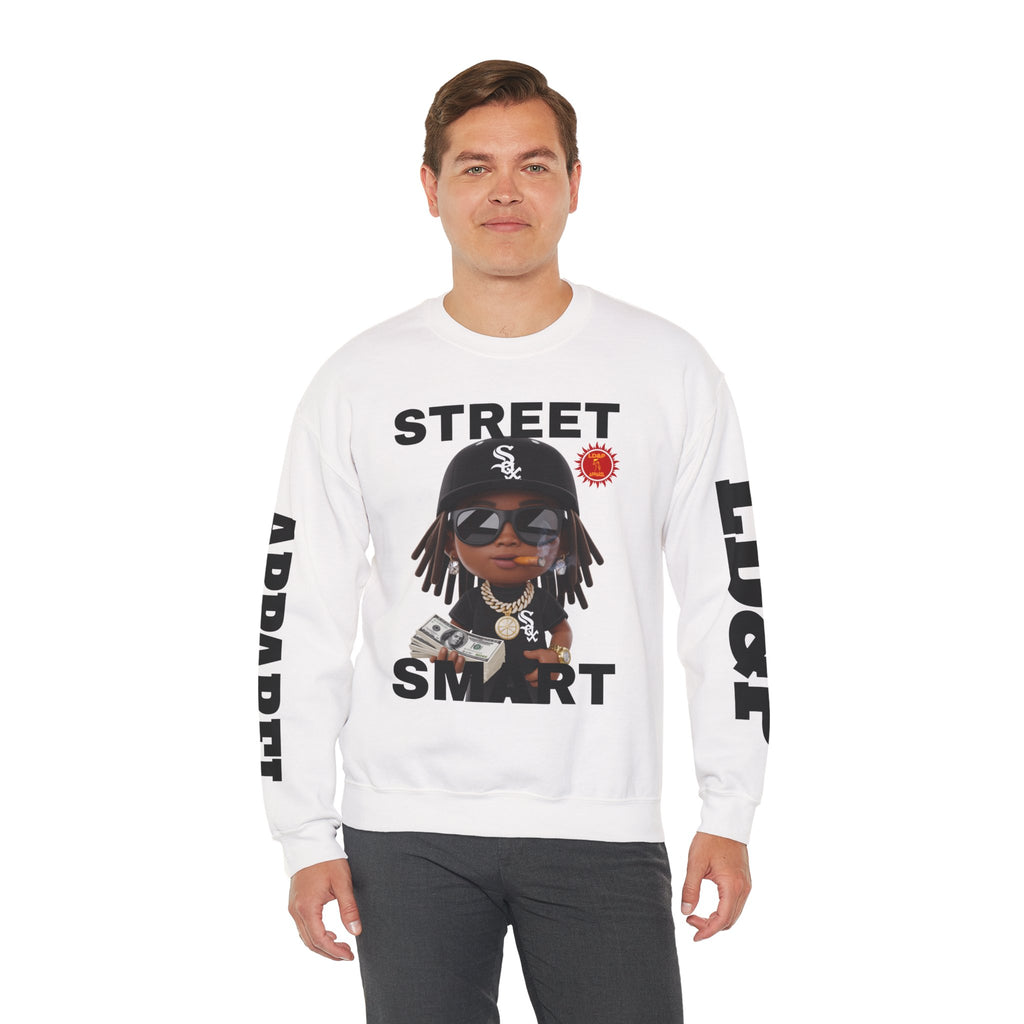 Street Smart Crewneck Sweatshirt - Urban Casual Wear