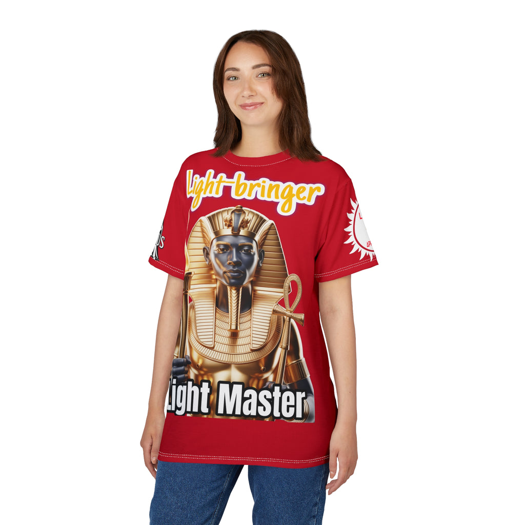 Light Master Tee - Lux Domini and Phosphorus LD&P Apparel Design Red