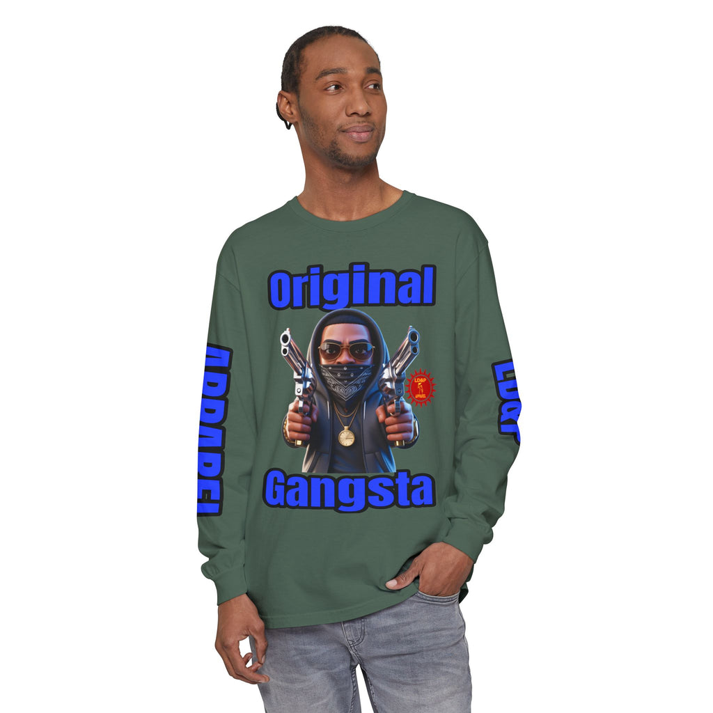 Long Sleeve T-Shirt Original Gangsta LD&amp;P Apparel Design