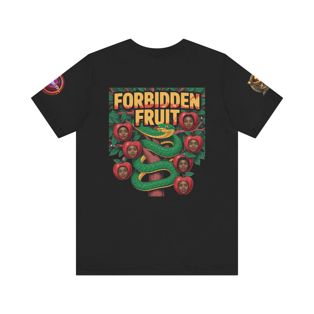 Short Sleeve Tee - Tree of Knowledge Forbidden Fruit Design