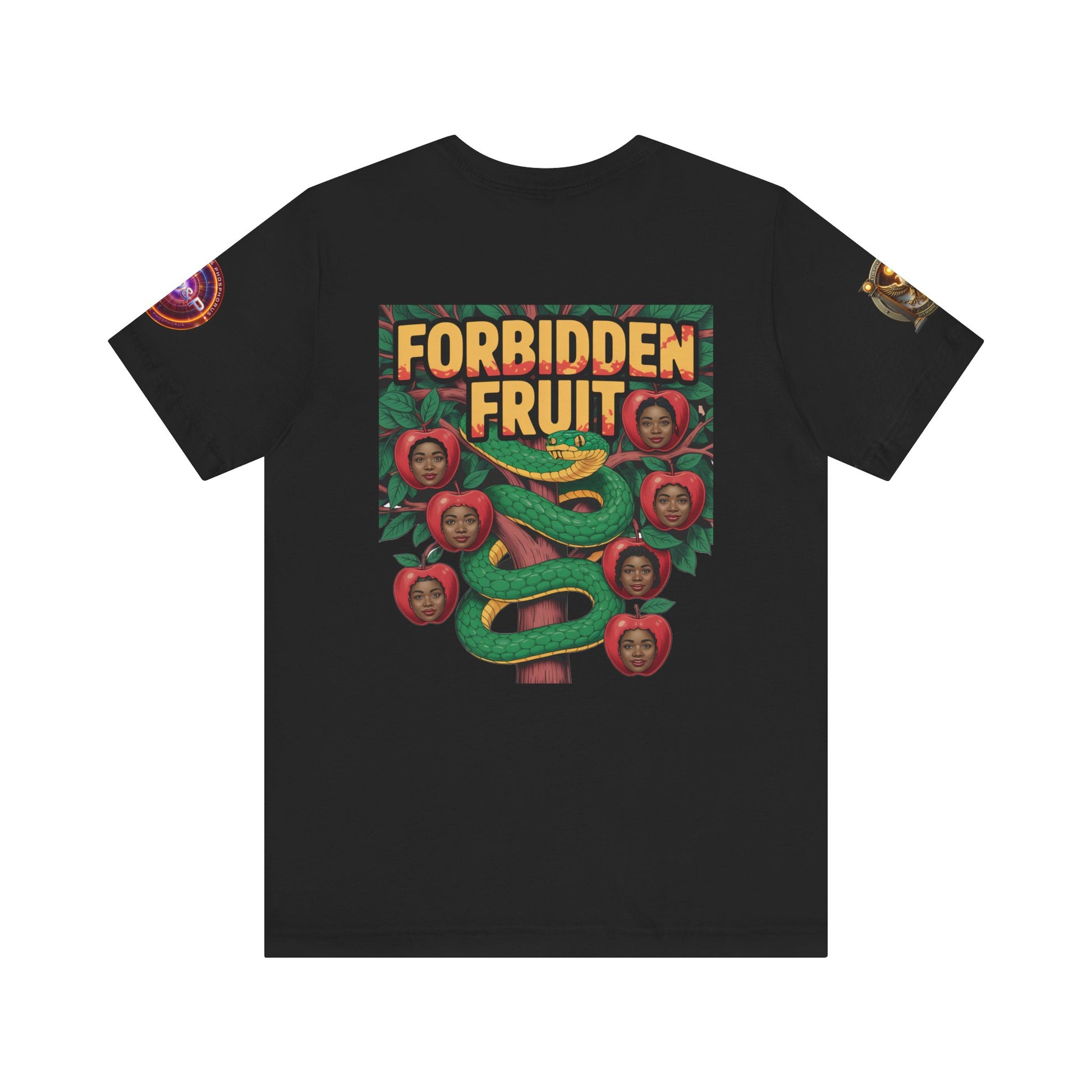 Short Sleeve Tee - Tree of Knowledge Forbidden Fruit Design