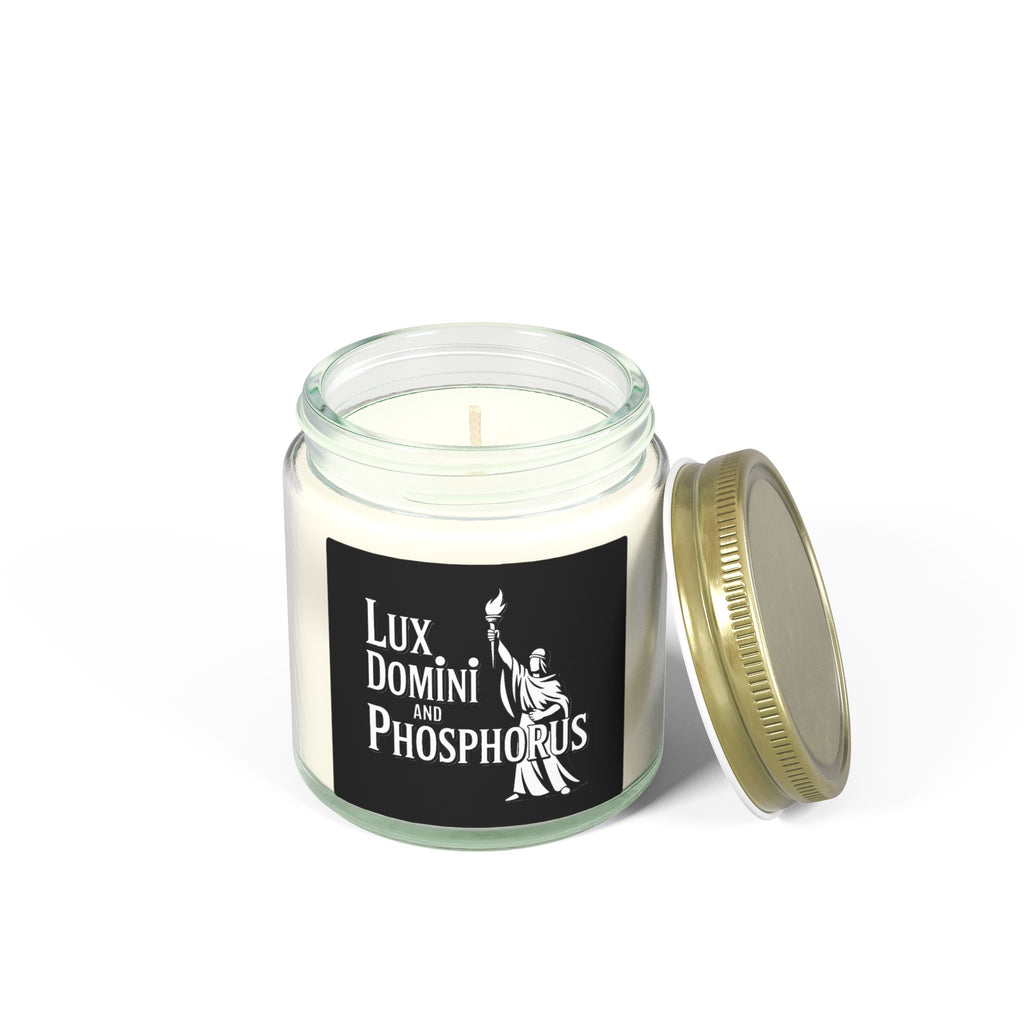 Lux Domini & Phosphorus Coconut Apricot Scented Candle (4oz & 9oz)