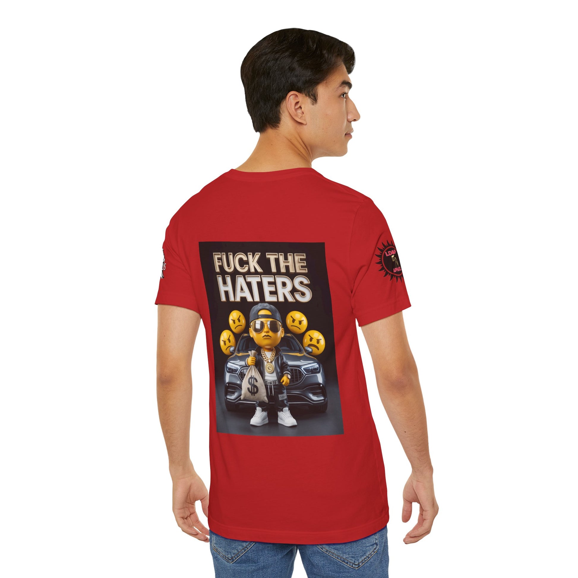 Fuck the Haters Unisex Tee - Bold Graphic Motivational Shirt