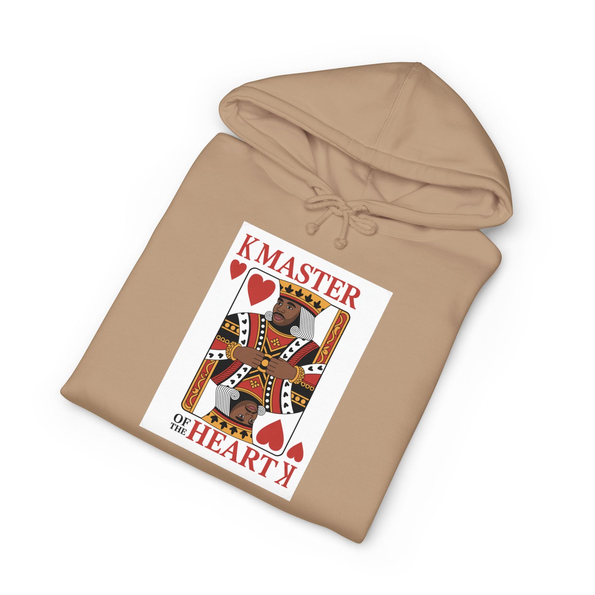King Of Hearts  Heavyweight Hooded Sweatshirt