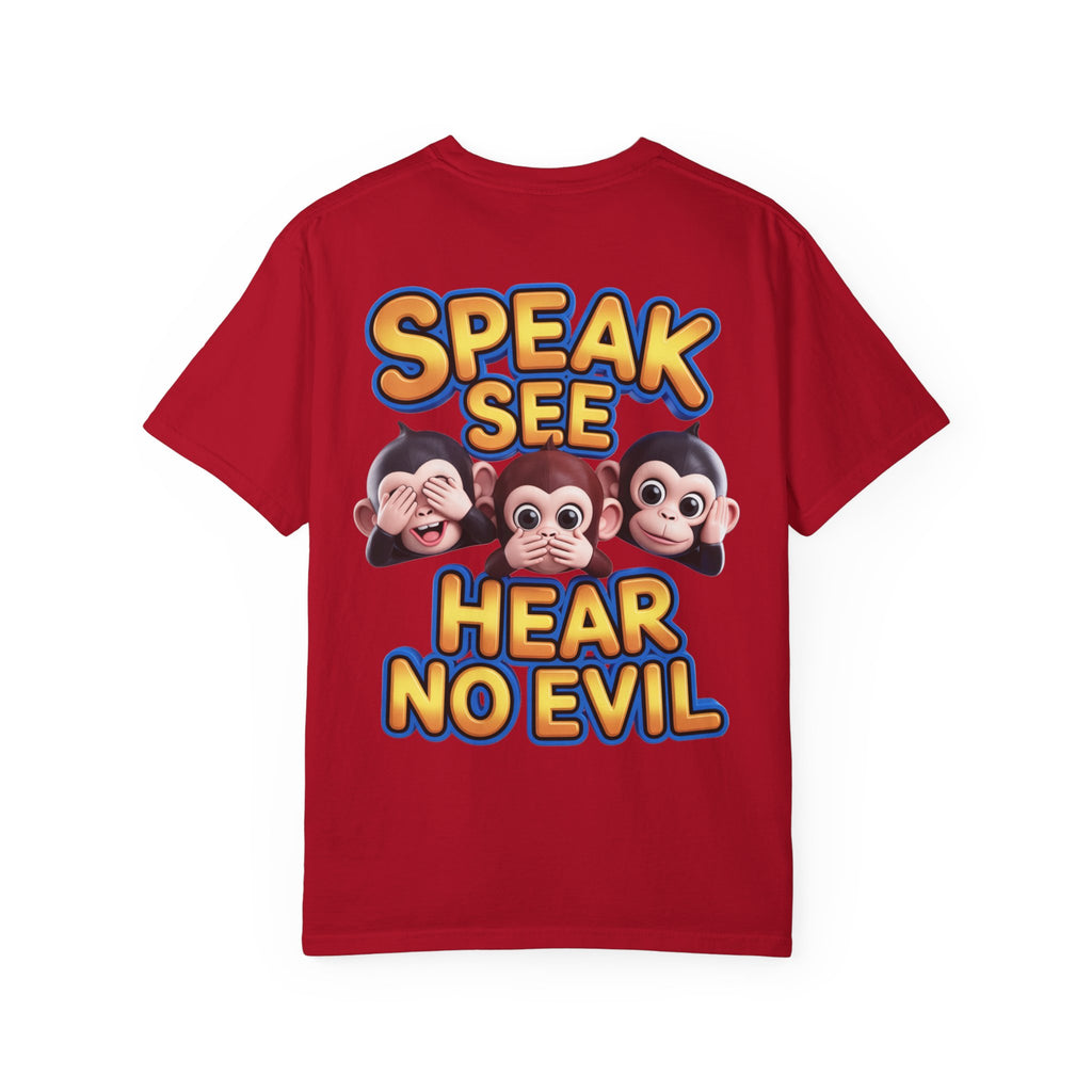 Graphic T-Shirt Speak See Hear No Evil