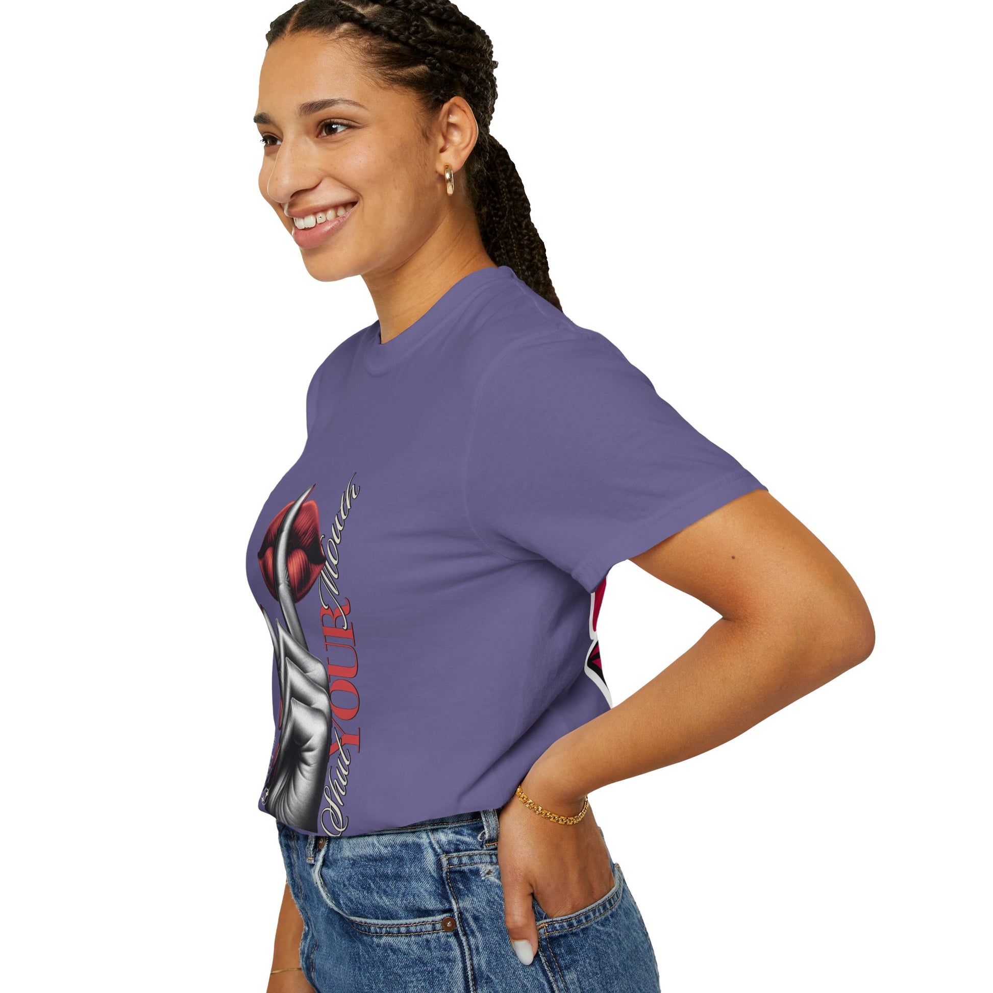 Dyed T-shirt - Big Moma Print