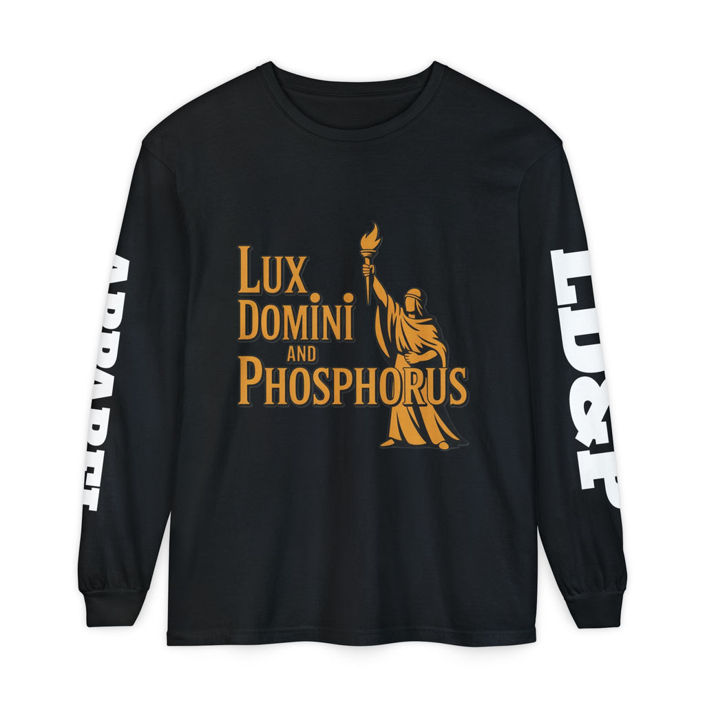 Long Sleeve T-Shirt Lux Domini and Phosphorus LD&P Apparel Design