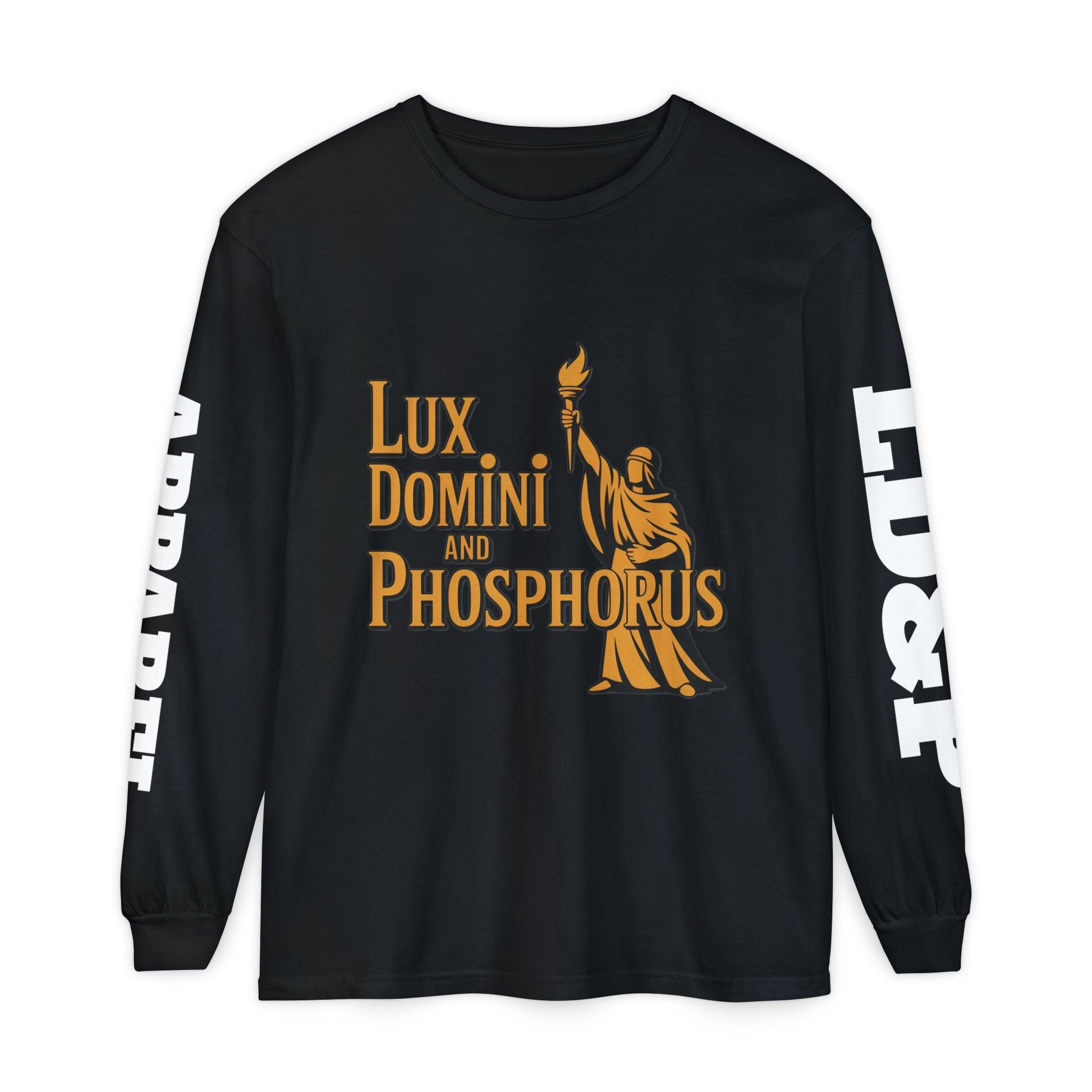 Long Sleeve T-Shirt Lux Domini and Phosphorus LD&P Apparel Design